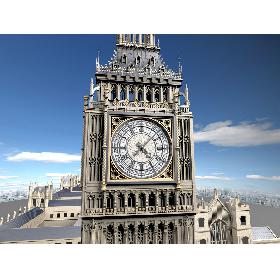 Low Poly Cartoon City Pack model